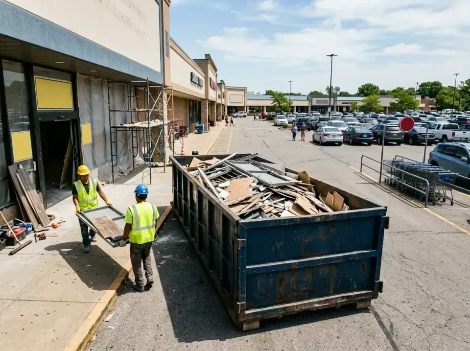 retail-store-renovation-debris-003 — frequently asked questions, Roll-off Dumpster Rentals in Hawthorn Woods, IL